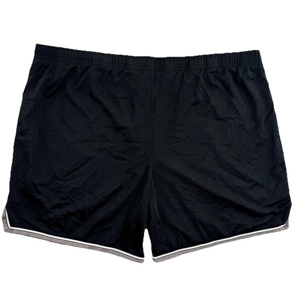 Vtg Nike Men’s XL Striped Travis Scott Mini Swoosh Above Knee Basketball Shorts - Picture 2 of 12